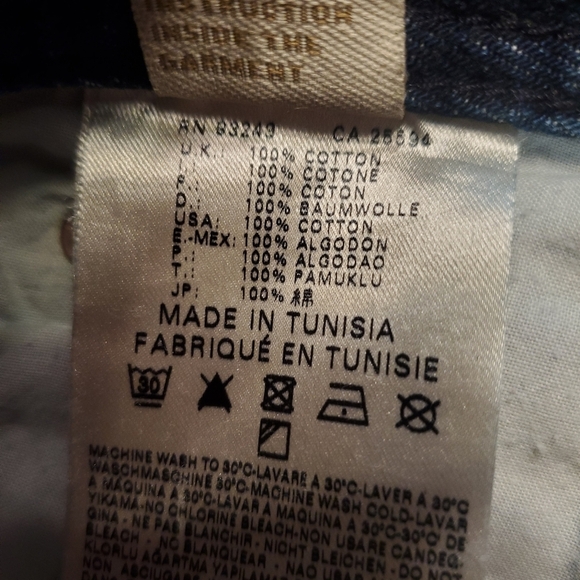 Diesel Jeans Men's 33 X 29 Blue Viker Button Fly Straight Leg Distressed Denim - Picture 8 of 9